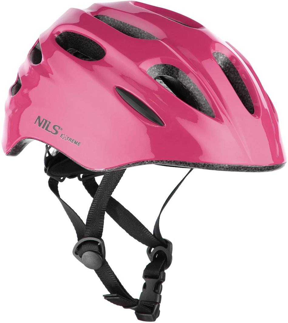 Nils Extreme Kask MTW01 LED różowy r. XS (44-48 cm) 1