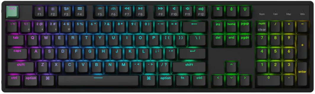 Klawiatura Keychron Keychron K10 HE Standard Edition Gateron Double-Rail Magnetic Nebula (K10H-J1) 1