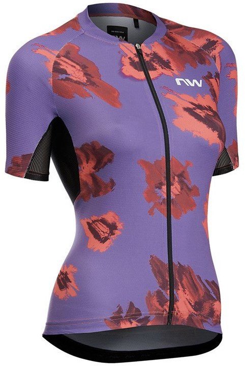 Koszulka rowerowa NORTHWAVE Force Evo Woman Jersey fioletowy 1