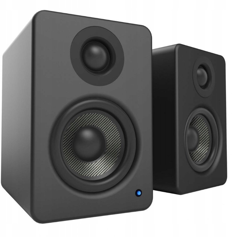 KANTO AUDIO 3" DRIVER - POWERED SPEAKERS WITH USB DAC AND 3.5MM AUX - MATTE BLACK (INCL. TYPE C & G POWER CORDS) 1
