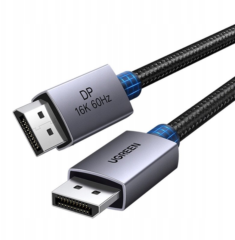Kabel DisplayPort Ugreen DP131, 16K 60Hz, 80 Gbps, 2m 1