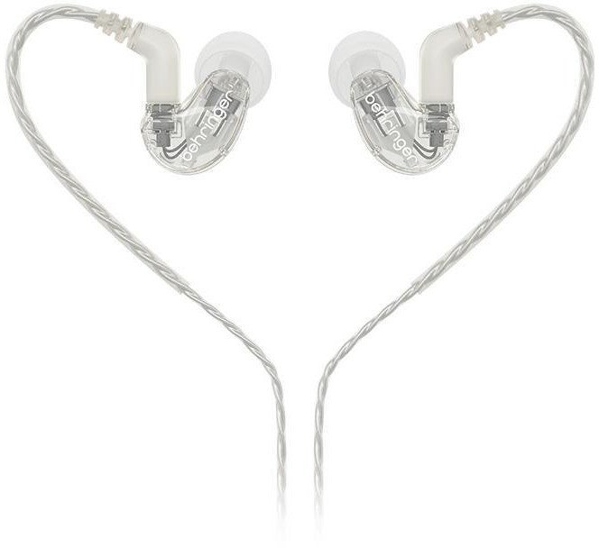 Behringer SD251-CL PRO Słuchawki dokanałowe - przezroczyste 1