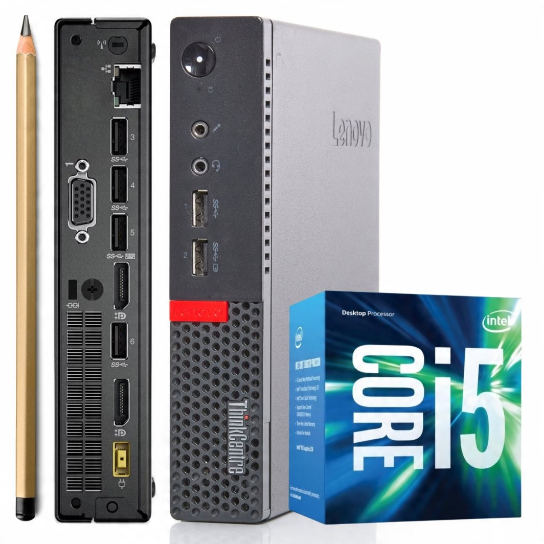 Komputer Lenovo Thinkcentre M710q Tiny Intel Core i5 16GB DDR4 1000GB SSD Windows 10 1