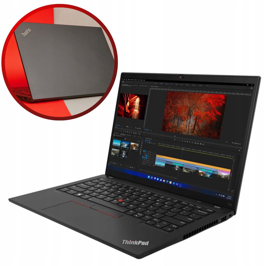 Laptop Lenovo Thinkpad T14 Gen2 Intel Core i5 16GB DDR4 512GB SSD Windows 11 14" 1