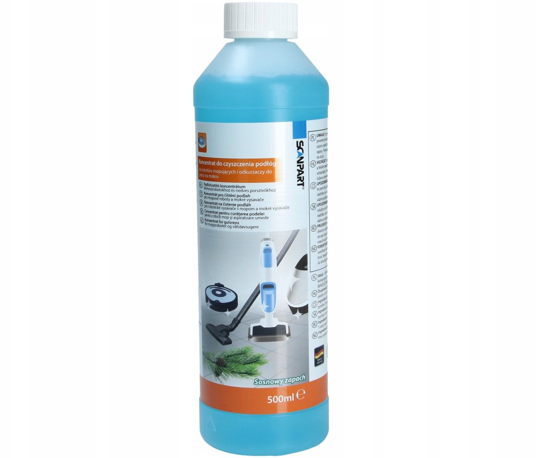 Płyn do robotów mopujących i odkurzaczy myjących Koncentrat do podłóg 500ml 1