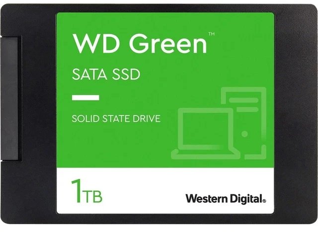 WD Green - SSD - 1 TB - cased - intern - 2.5" (6.4 cm) - SATA 6Gb/s 1
