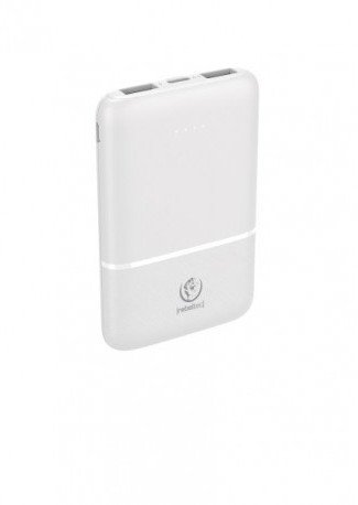 Powerbank P5 (5 000mAh 10W), moc wyjciowa 10W zapewnia szybkie i stabilne ładowanie kompatybilnych urzšdzeń, jednoczesne ładowanie 3 urzšdzeń 1