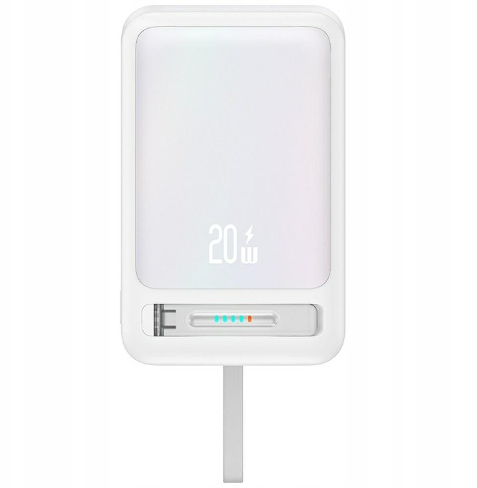 Powerbank USAMS XM Series CD219 10000mAh Magnetic Wireless biały 1