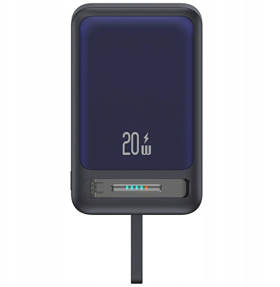 Powerbank USAMS XM Series CD219 10000mAh Magnetic Wireless czarny 1
