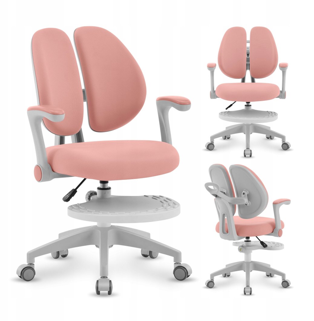 Fotel Obrotowy Krzesło Dla Dzieci I Młodzieży Markadler Junior 4.9 Pink 1