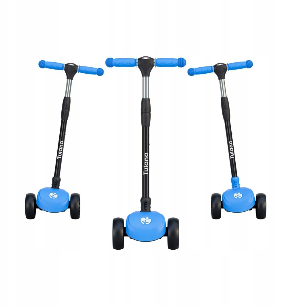 Hulajnoga Balansowa Dla Dzieci Tulano Rookie 15 Blue Kółka Led Lampka 3+ 1