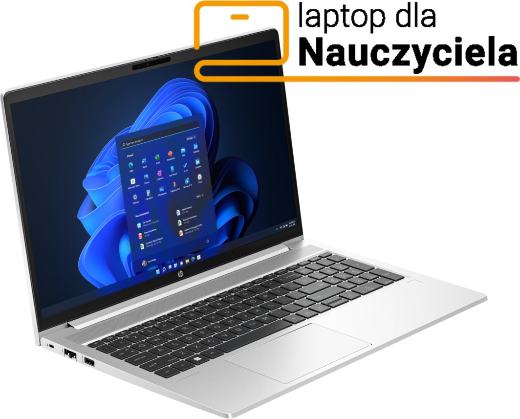 Laptop HP ProBook 450 G10 / 816H4EA / Intel i5 / 16GB / SSD 512GB / Intel Xe / FullHD / Win 11 Pro / 3Y / Srebrny 1
