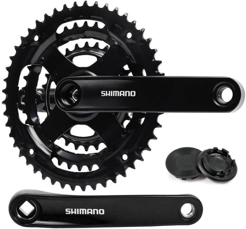 Mechanizm korbowy Shimano Tourney FC-TY301 170 mm 48x38x28 170 mm bez osłony do napędów 6-7-8 rzędów 1