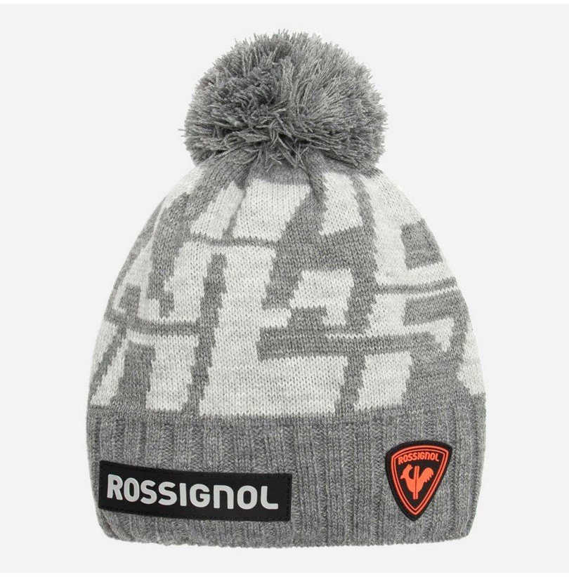 Czapka Rossignol Hero Pompon szary 1