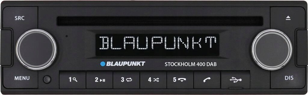 Blaupunkt Stockholm 400 DAB BT Bilradio Apple CarPlay, DAB+ tuner 1