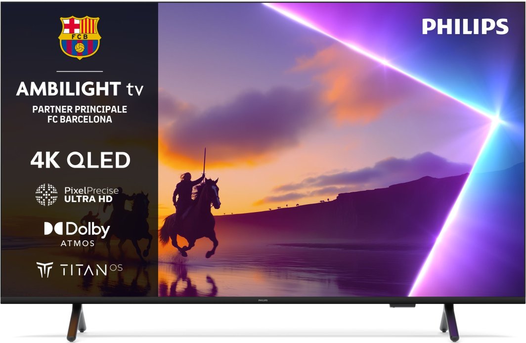 Telewizor Philips 55PUS8510/12 QLED 55'' 4K Ultra HD Titan OS Ambilight 1