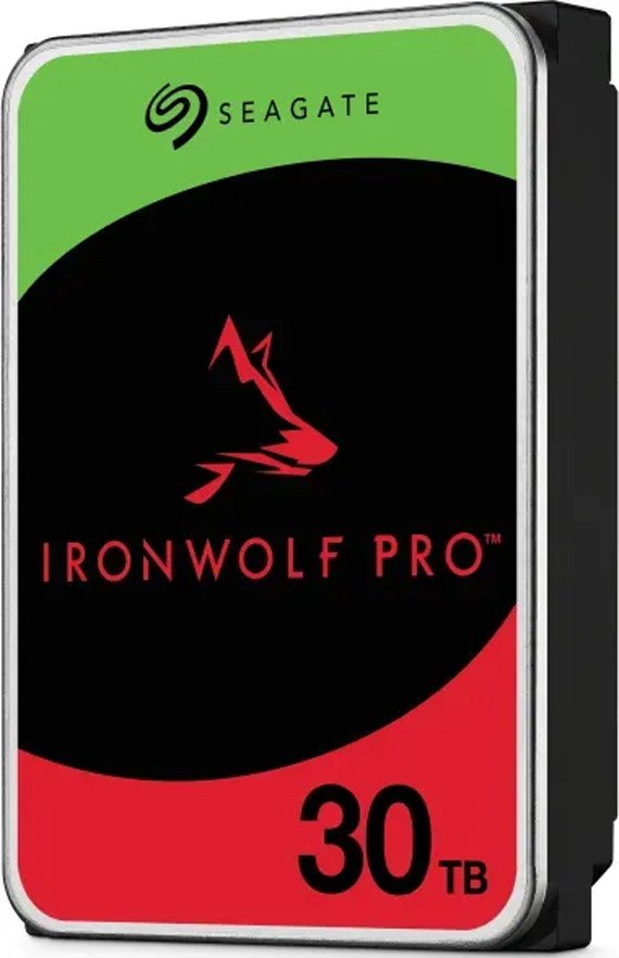 Seagate IronWolf Pro NAS +Rescue ST30000NT011 30000 GB 3,5" 88,9mm 7200rpm SATA-3 24/7 512e 1