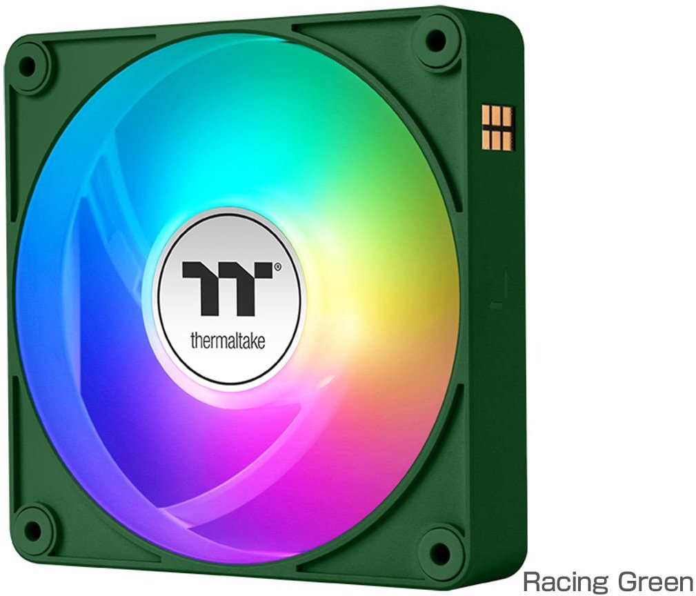 Thermaltake CT120 EX Reverse ARGB Sync PC Obudowa komputera Wentylator 12 cm Zielony 3 szt. 1