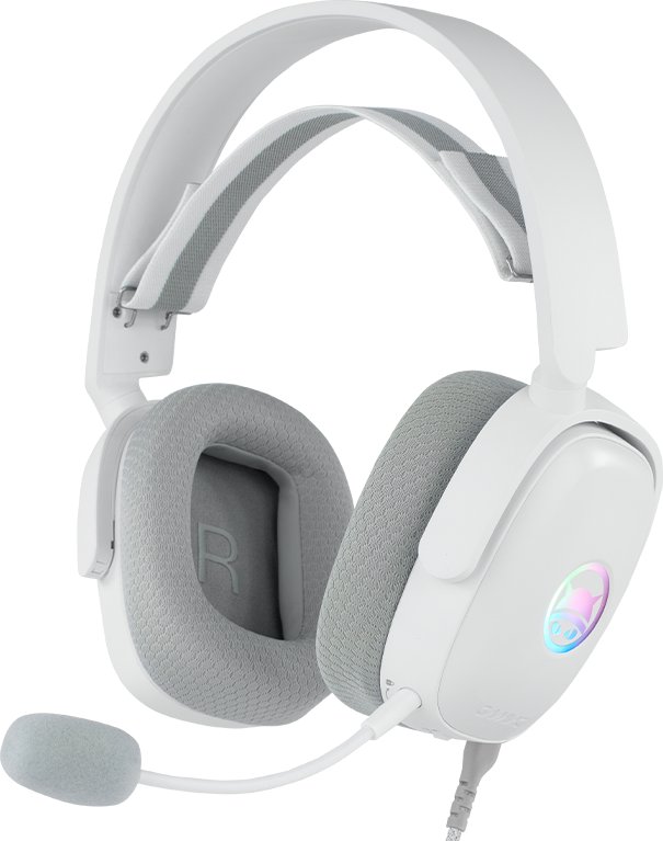 GAMIAC HS71 Gaming Headset - white 1