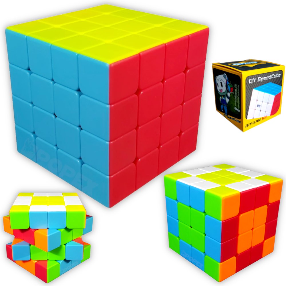 KOSTKA RUBIKA 4x4 QYToys QIYUAN UKŁADANKA ŁAMIGŁÓWKA 1