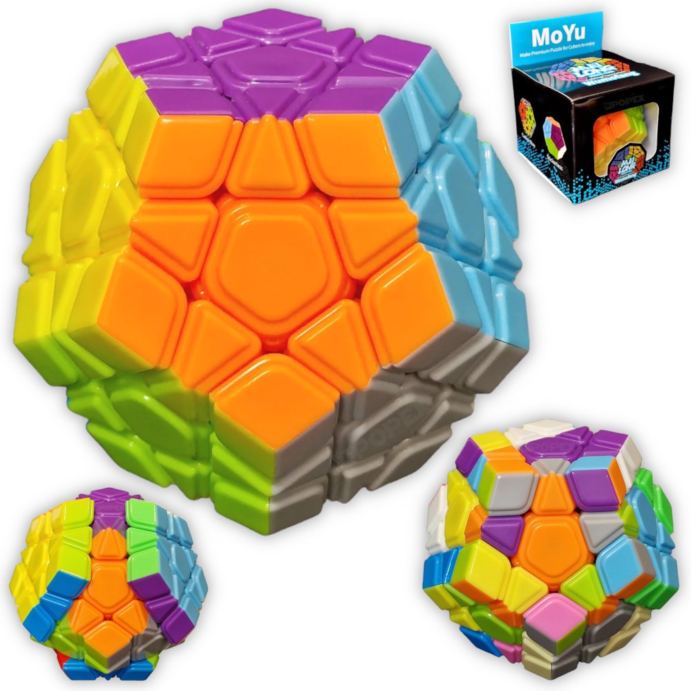 KOSTKA RUBIKA MOYU MEILONG MEGAMINX 3x3 12-ŚCIAN UKŁADANKA ŁAMIGŁÓWKA 1