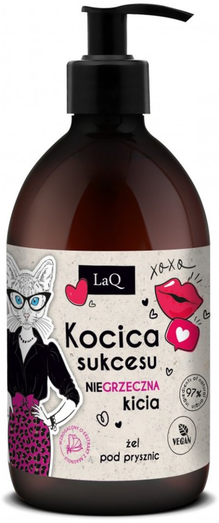 Laq Kocica Sukcesu Żel pod prysznic Magnolia 500ml 1