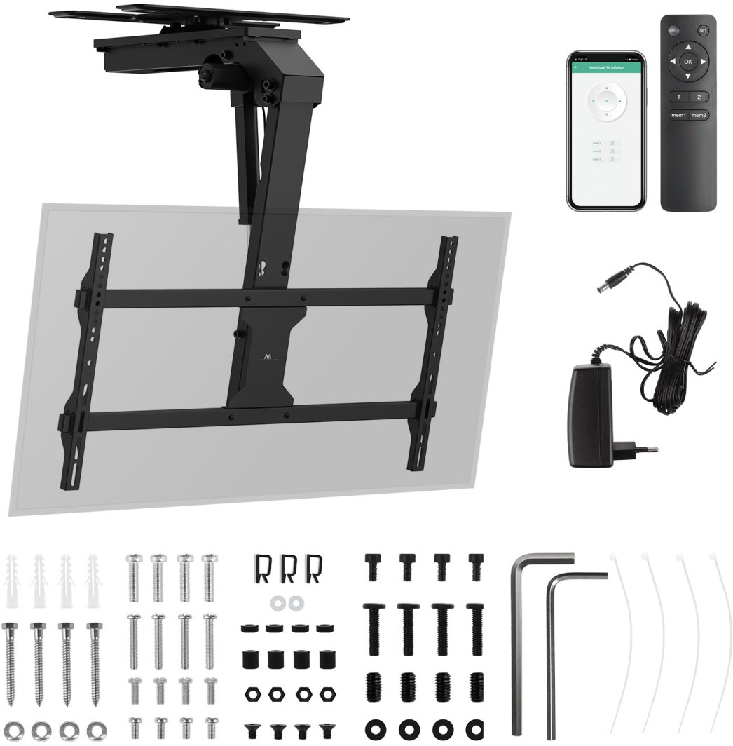 Uchwyt do TV elektryczny sufitowy 43-86"  MC-109 T 1