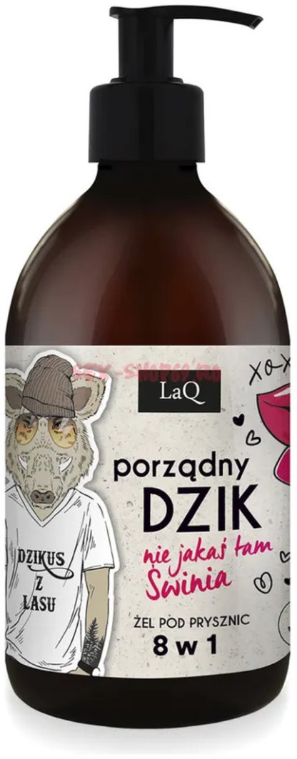 Laq Porządny Dzik Żel pod prysznic 8w1 500ml 1