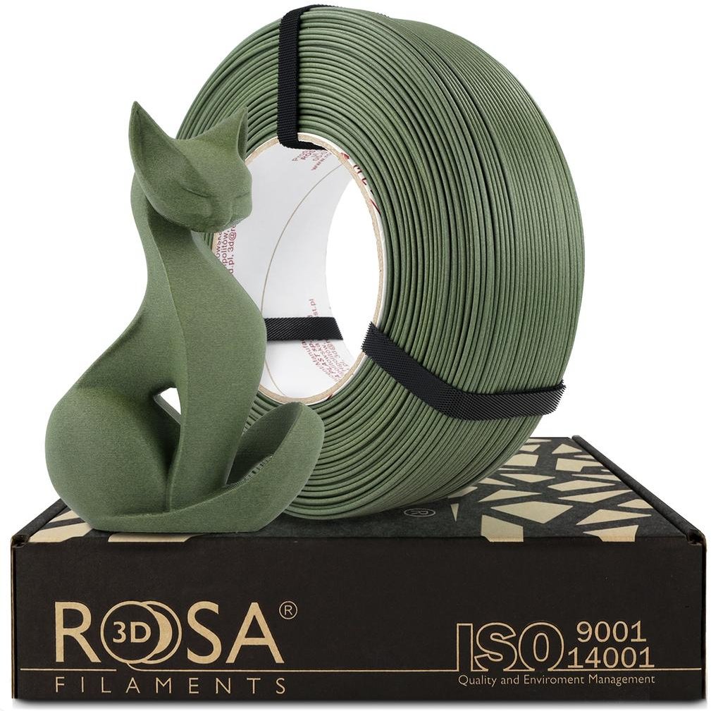 Filament Rosa3D Refill PLA-CF Matt Home Decor 1,75mm 1kg - Olive Green} 1