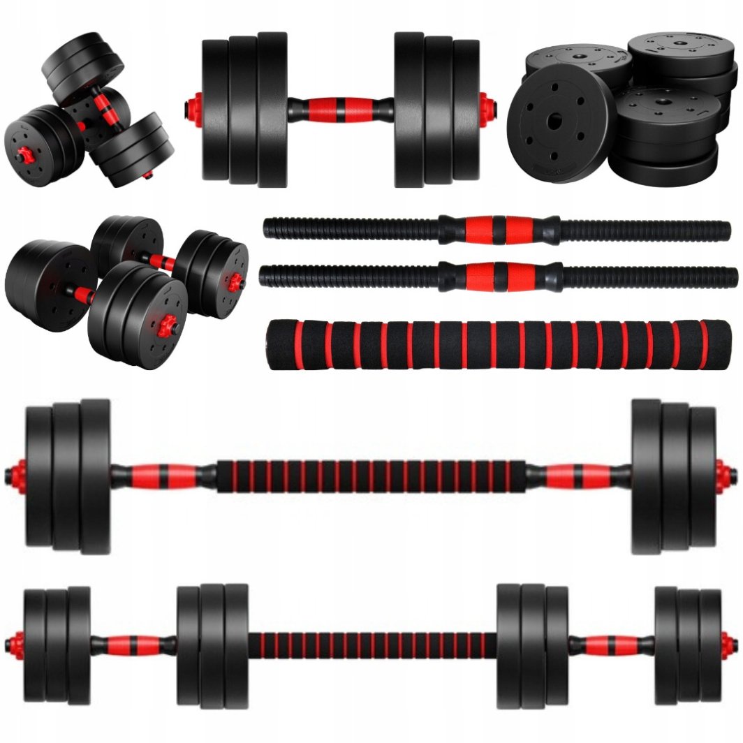 Hantle Athler Lion 2.0 Regulowane Sztanga 20Kg Zestaw Hantli 2X10Kg Gryf 1