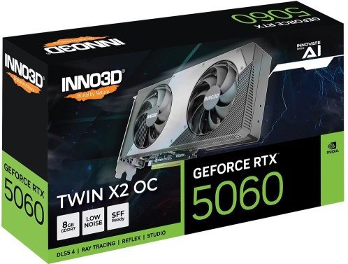 INNO3D GeForce RTX 5060 Twin X2 OC NVIDIA 8 GB GDDR7 1