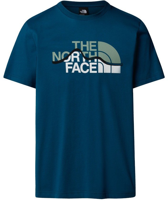 Koszulka The North Face M Mountain Line Tee męska : Kolor - Granatowy, Rozmiar - S 1