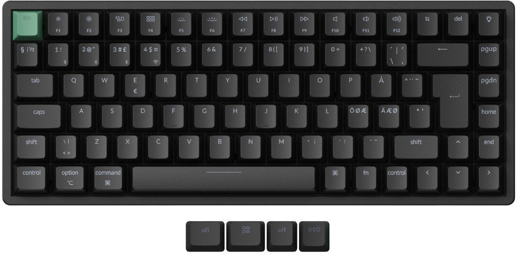 Keychron K2 HE gaming keyboard 1