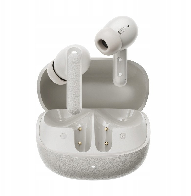 Bezprzewodowe słuchawki dokanałowe QCY Buds HT15 ANC TWS Bluetooth 5.4 (białe) 1