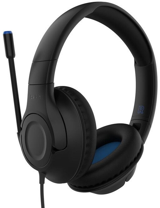 Belkin Gaming On-Ear Kopfhörer für Kinder mit Kabel ENA011hqBK 1