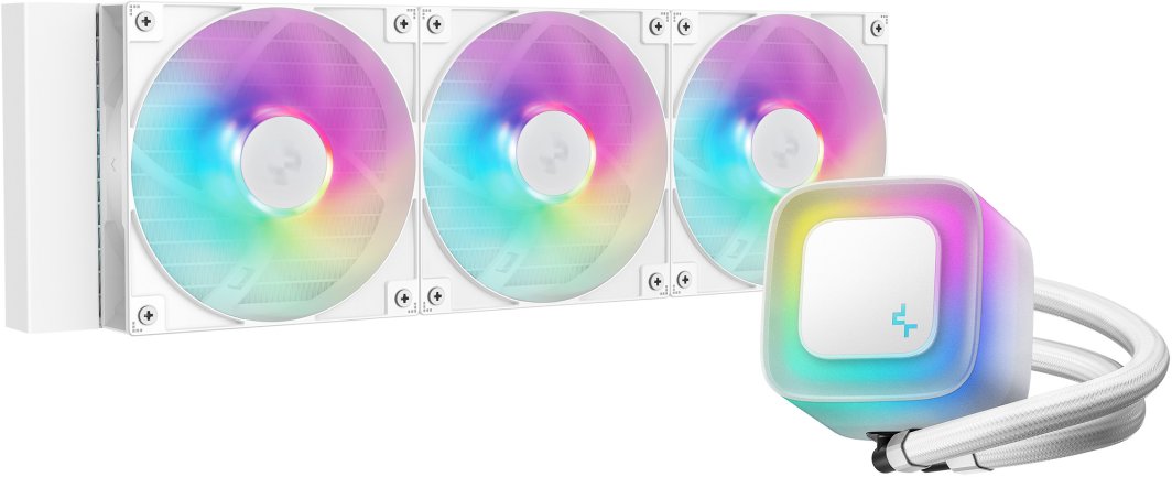 Chłodzenie wodne Deepcool LE360 WH V2 (R-LE360-WHAMMN-G-2) 1