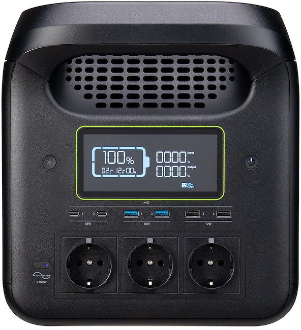 Acer 1800W Portable Power Station Black, APS321 (EU) 1