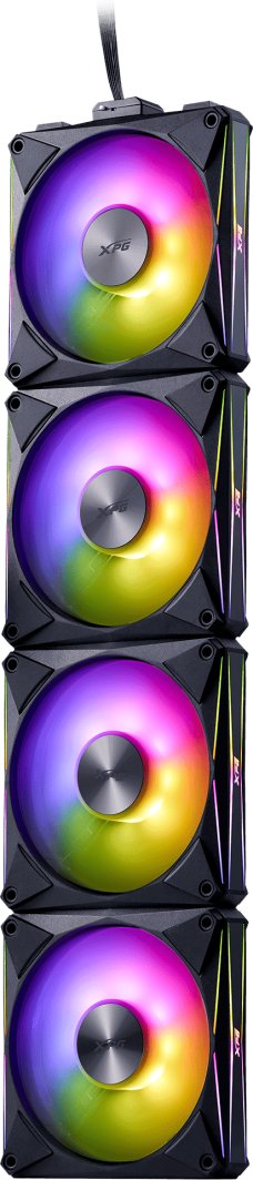 XPG HURRICANE MAG Obudowa komputera Wentylator 12 cm Czarny 1 szt. 1