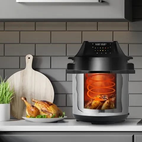 TESLA EliteCook K70 WiFi Duo multicooker 12w1 z funkcją sous vide i frytkownicą beztłuszczową 1