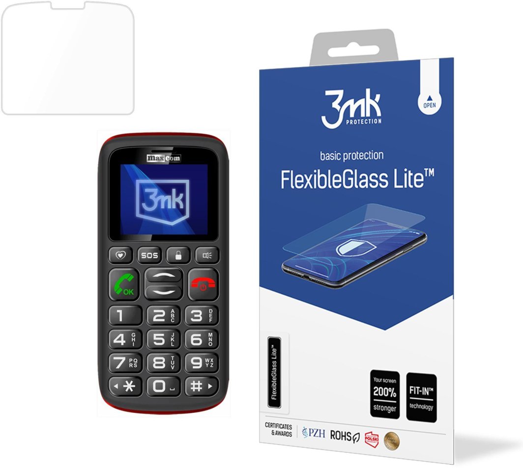 MAXCOM COMFORT MM428 - 3MK FLEXIBLEGLASS LITE