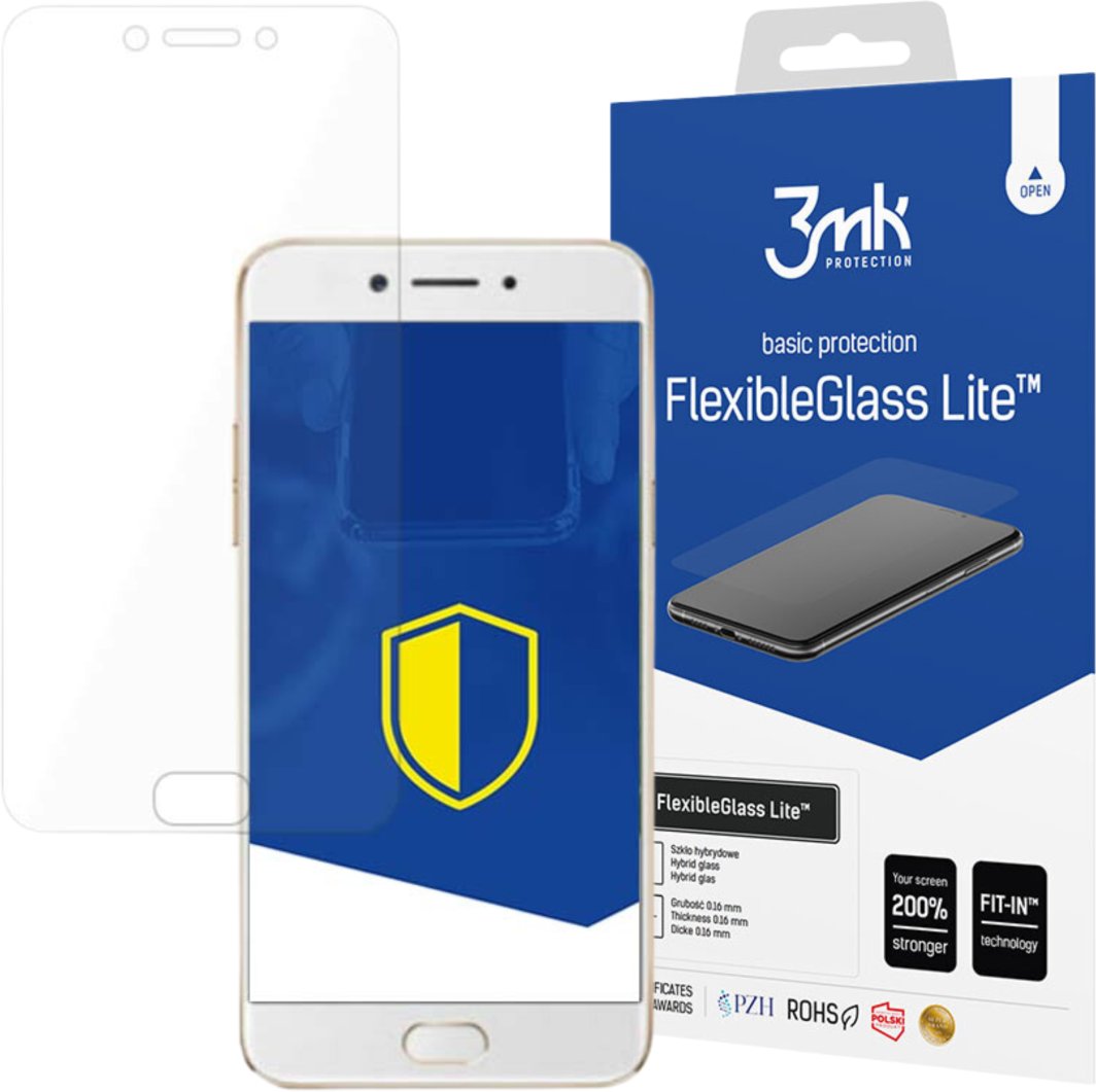 OPPO A77 2017 - 3MK FLEXIBLEGLASS LITE