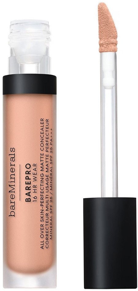 bareMinerals BarePro 16HR All Over Skin-Perfecting Matte Concealer matujący korektor do twarzy Fair 150 Cool 7.5ml 1