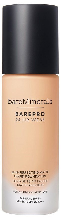bareMinerals BarePro 24HR Wear Skin-Perfecting Matte Liquid Foundation SPF20 matujący podkład w płynie Fair 15 Neutral 30ml 1