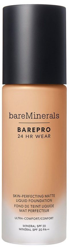 bareMinerals BarePro 24HR Wear Skin-Perfecting Matte Liquid Foundation SPF20 matujący podkład w płynie Light 28 Neutral 30ml 1