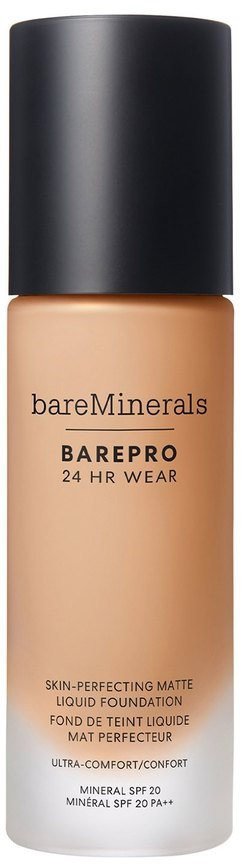 bareMinerals BarePro 24HR Wear Skin-Perfecting Matte Liquid Foundation SPF20 matujący podkład w płynie Light 22 Warm 30ml 1