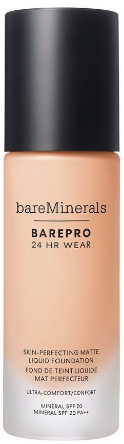 bareMinerals BarePro 24HR Wear Skin-Perfecting Matte Liquid Foundation SPF20 matujący podkład w płynie Fair 17 Neutral 30ml 1