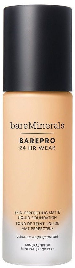 bareMinerals BarePro 24HR Wear Skin-Perfecting Matte Liquid Foundation SPF20 matujący podkład w płynie Fair 15 Warm 30ml 1