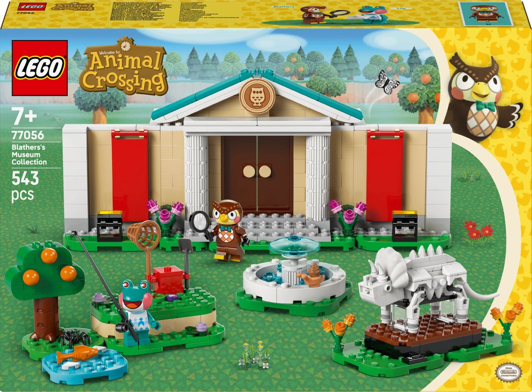 LEGO Animal Crossing Blathers i kolekcja muzealna (77056) 1