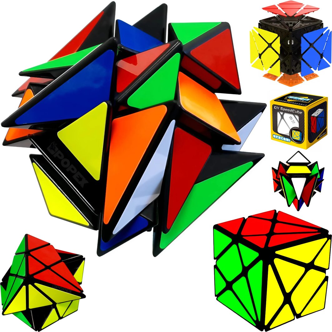 KOSTKA RUBIKA AXIS QYToys NAJTRUDNIEJSZA WERSJA 3x3 UKŁADANKA ŁAMIGŁÓWKA 1