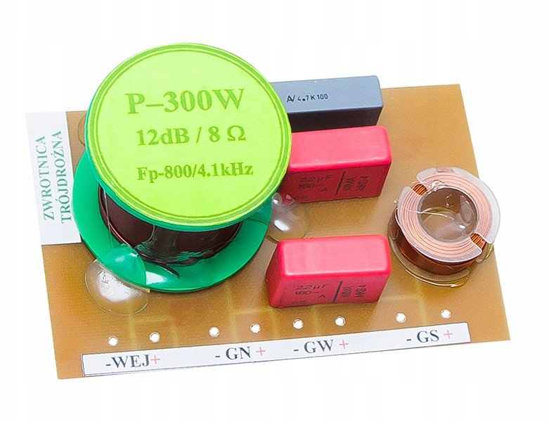 8813# Zwrotnica głośnikowa trójdrożna 300w/8ohm 1